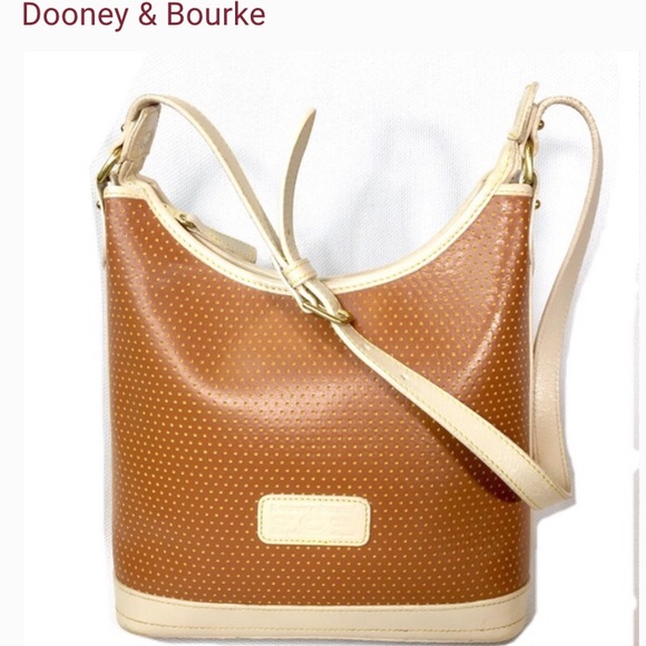 Vintage Dooney & Bourke leather Cabrio bucket bag - Picture 3 of 10
